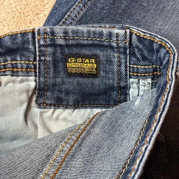 G-Star Men's Blue Straight Jeans sz 34 - Picture 8 of 13